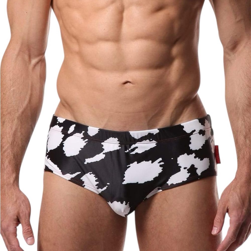 Danny Miami Men's Black Speedo Swim Brief Bikini Swimwear Size Small